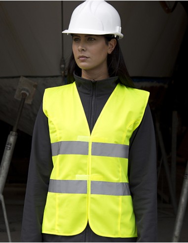 R-R334F-Womens Enhanced Visibility Fitted Tabard